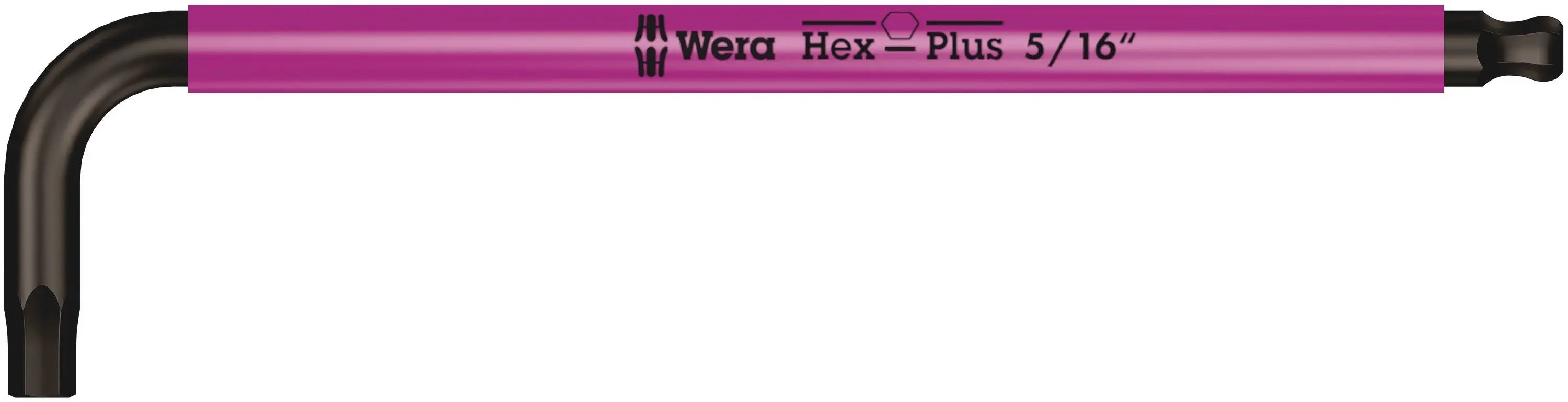 Wera 950 SPKL HEX-PLUS SW 5/16" PINK LONG ARM HEX KEY 05022637001 Wera