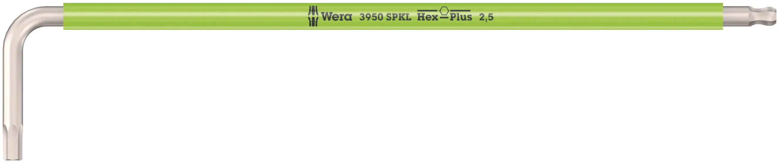 Wera 3950 SPKL Multicolour L-key, metric, stainless 2.5MM 05022662001 Wera