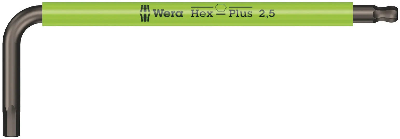 Wera 950 SPKS L-key Multicolour, metric 2.5MM 05022671001 Wera