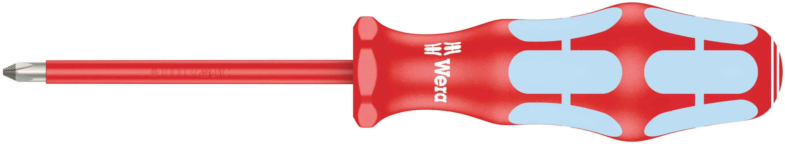 Wera 3162I PH 1 X 80 MM VDE-INSULATED SCREWDRIVER 05022733001 Wera