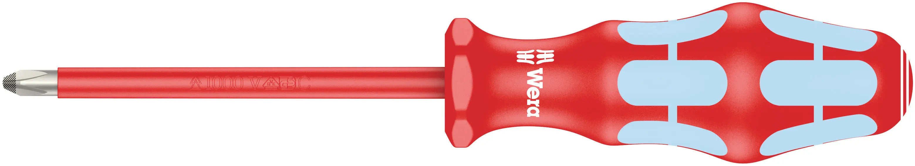 Wera 3162I PH 2 X 100 MM VDE-INSULATED SCREWDRIVER 05022734001 Wera