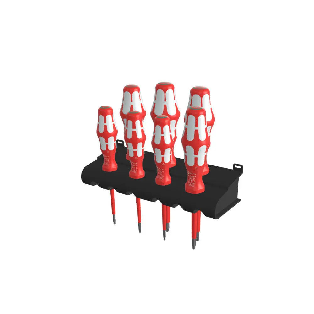 WERA 3167 i/7 TORX® Screwdriver set, stainless and rack, 7 pieces - 05022767001 Wera