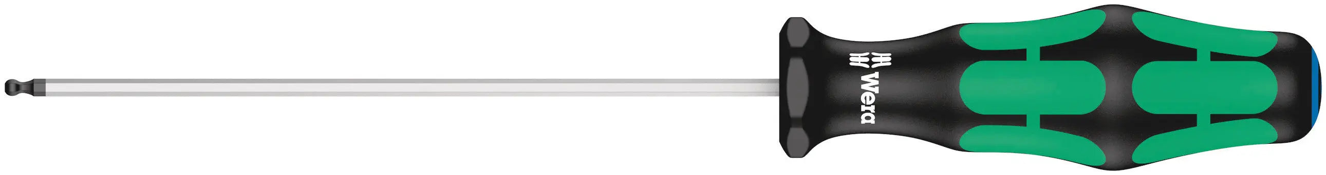 Wera 352 SW 2.0 X 100 MM HEXAGON BALLDRIVER 05022800001 Wera