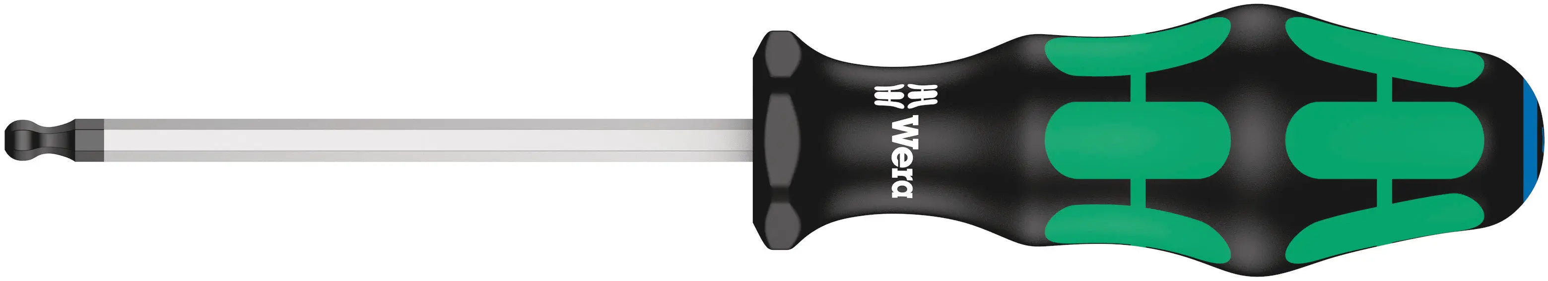 Wera 352 SW 5.0 X 100 MM HEXAGON BALLDRIVER 05022815001 Wera