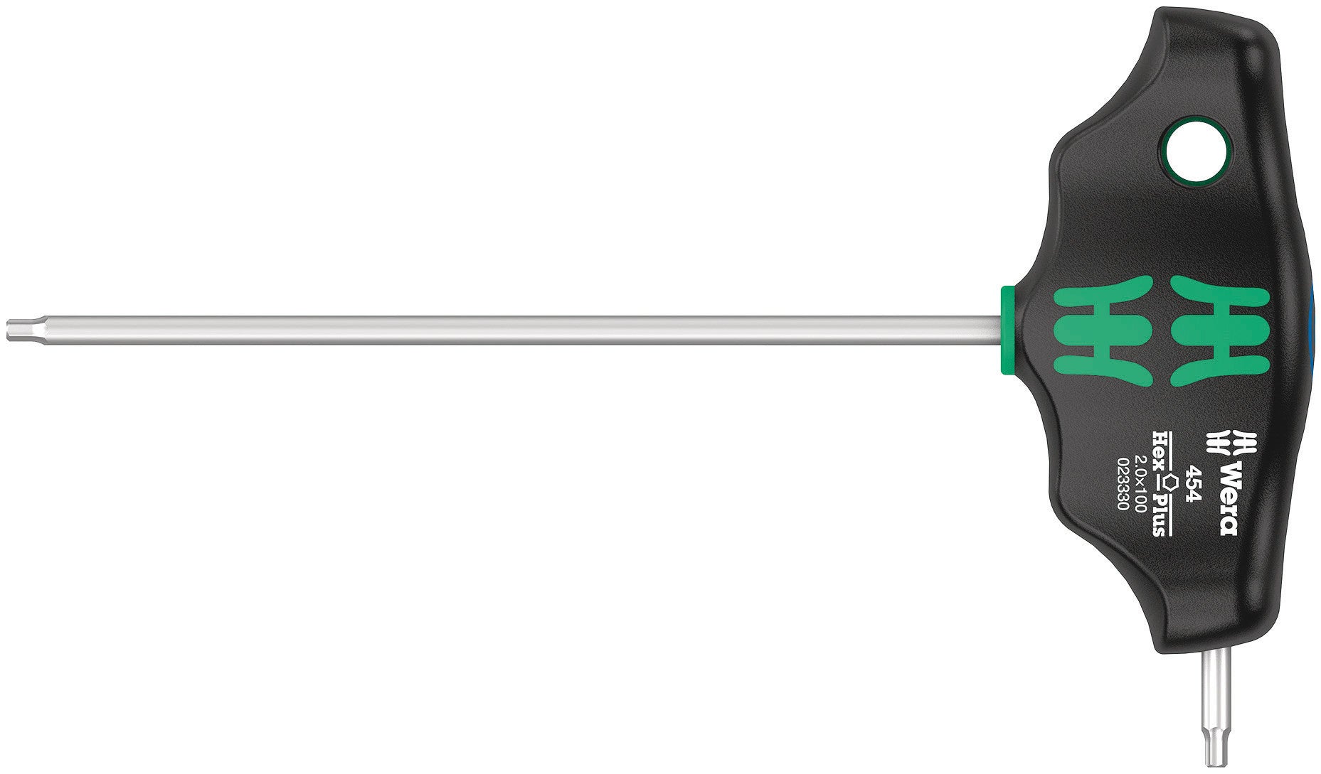 Wera 454 Hex-Plus 2 x 100 mm T-Handle Hex driver 05023330001