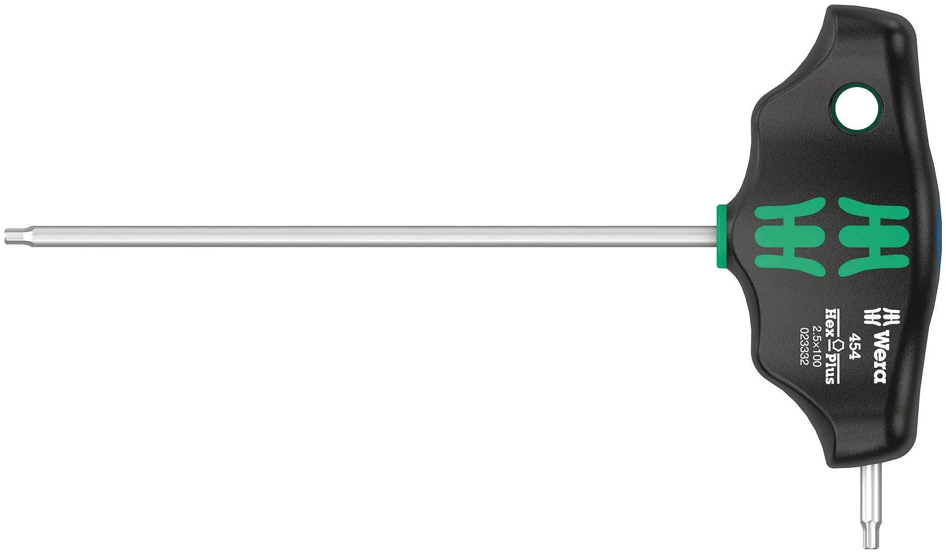 Wera 454 Hex-Plus 2,5 x 100 mm T-Handle Hex driver 05023332001 Wera