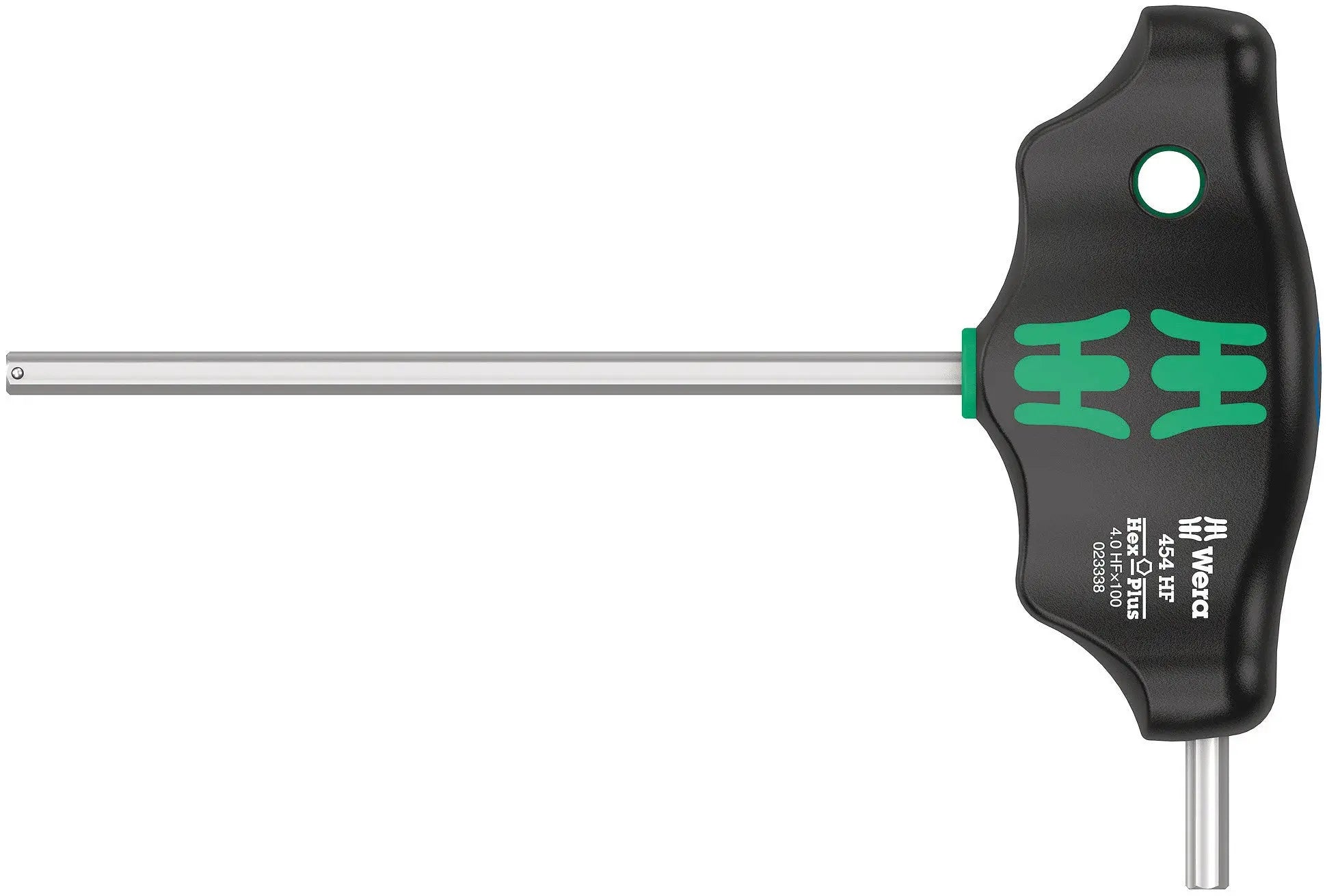 Wera 454 Hex-Plus HF 4 x 100 mm T-Handle Hex driver with Holding Function 05023338001 Wera