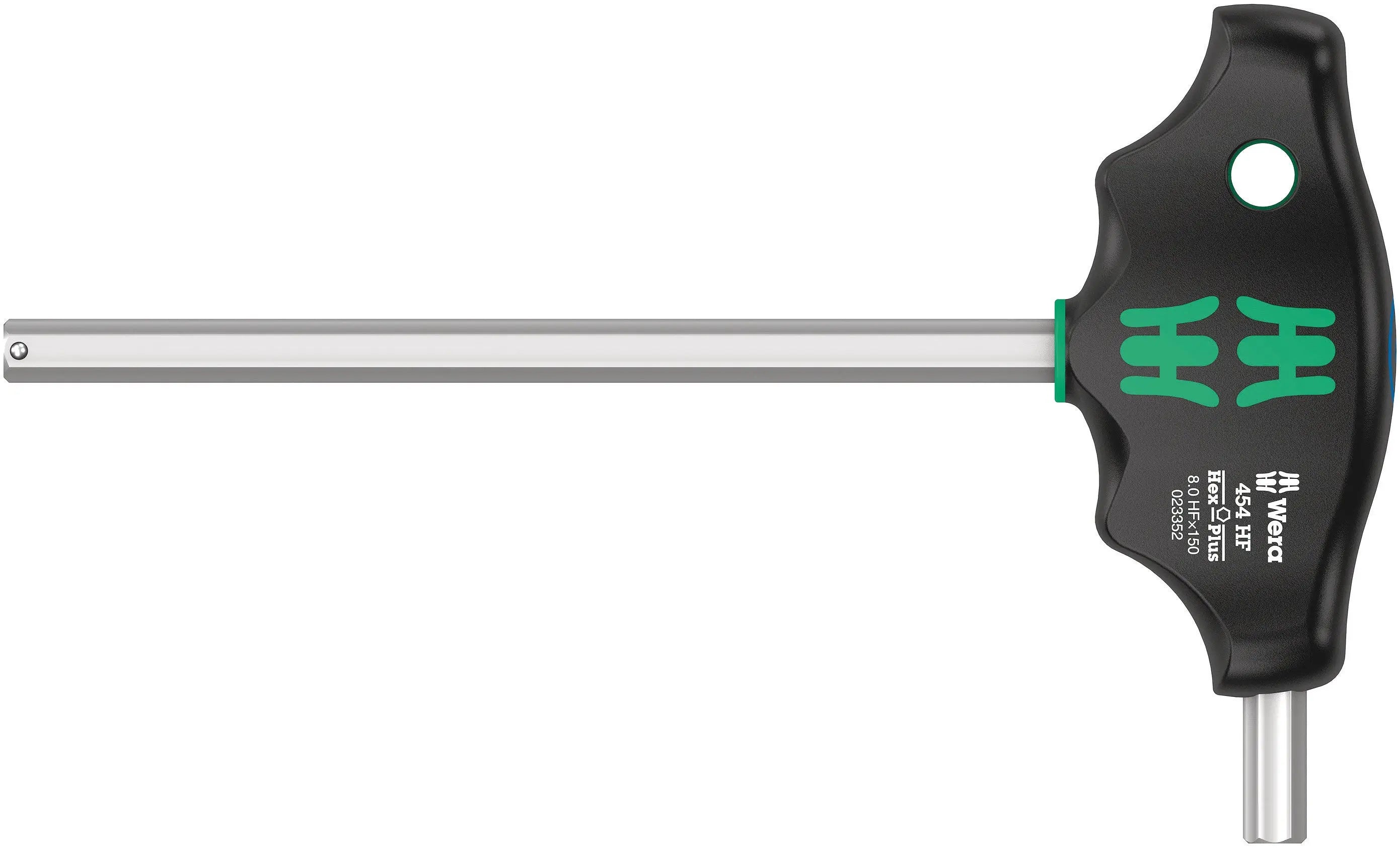 Wera 454 Hex-Plus HF 8 x 150 mm T-Handle Hex driver with Holding Function 05023352001 Wera