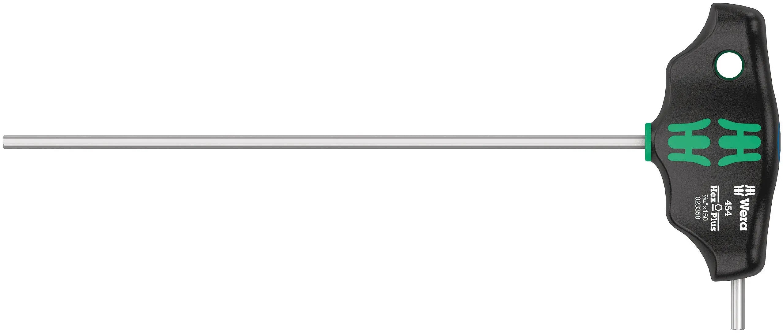 Wera 454 Hex-Plus 7/64" x 150 mm T-Handle Hex driver 05023358001 Wera