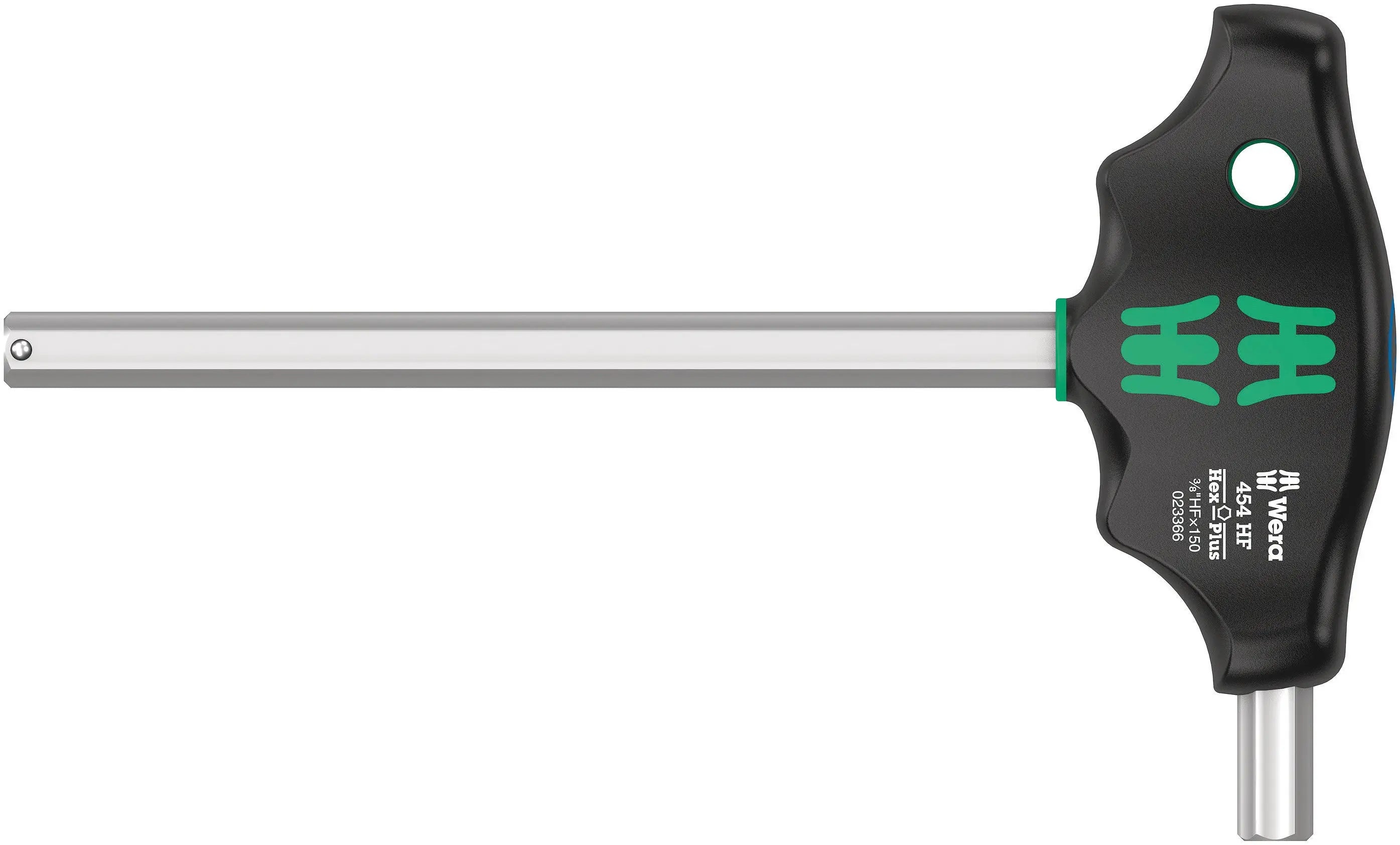 Wera 454 Hex-Plus HF 3/8" x 150 mm T-Handle Hex driver with Holding Function 05023366001 Wera