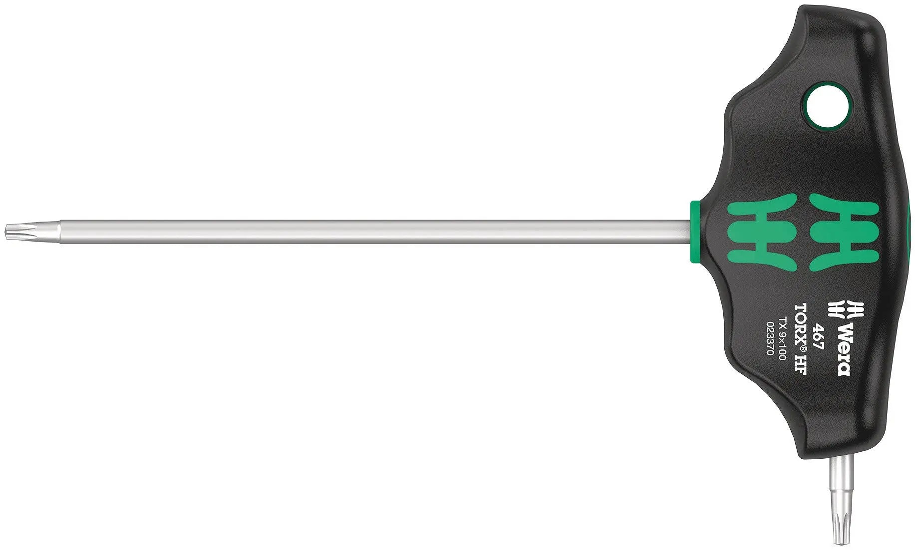 Wera 467 TX HF 9 x 100 mm T-Handle Torx driver with Holding Function 05023370001 Wera