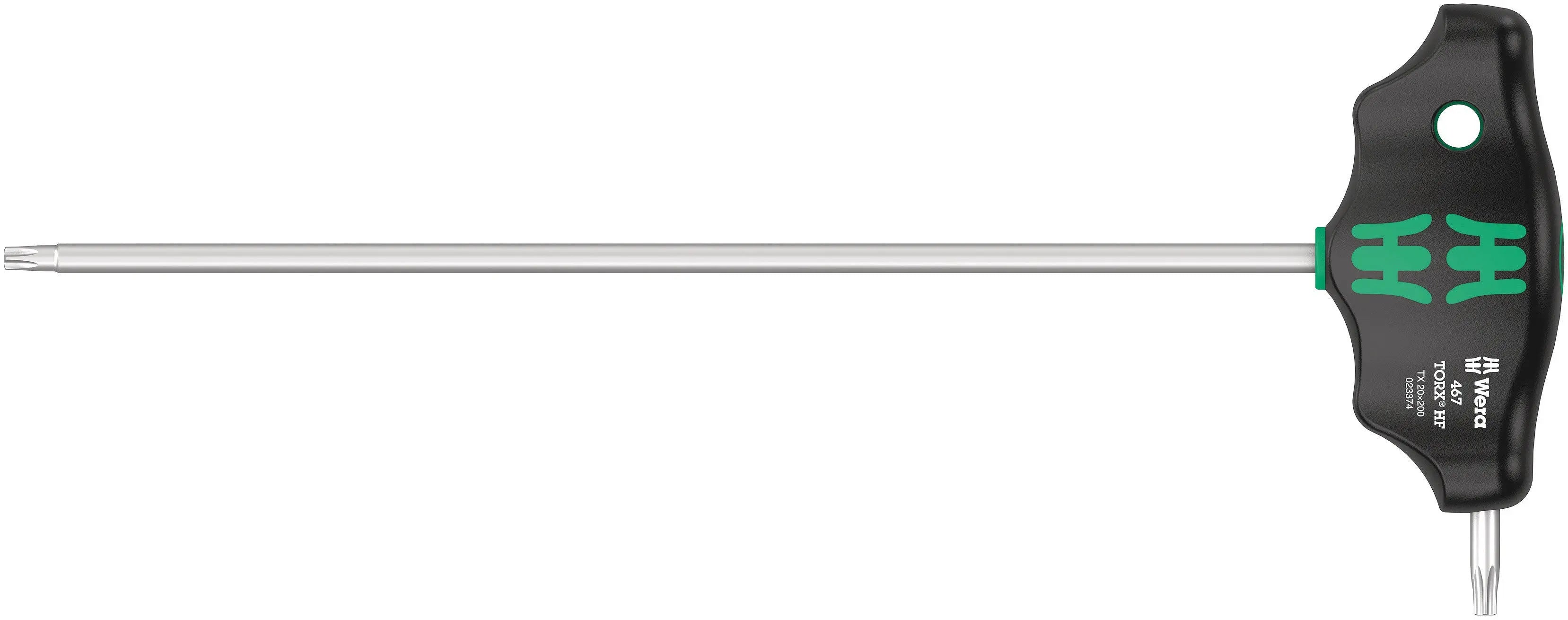 Wera 467 TX HF 20 x 200 mm T-Handle Torx driver with Holding Function 05023374001 Wera