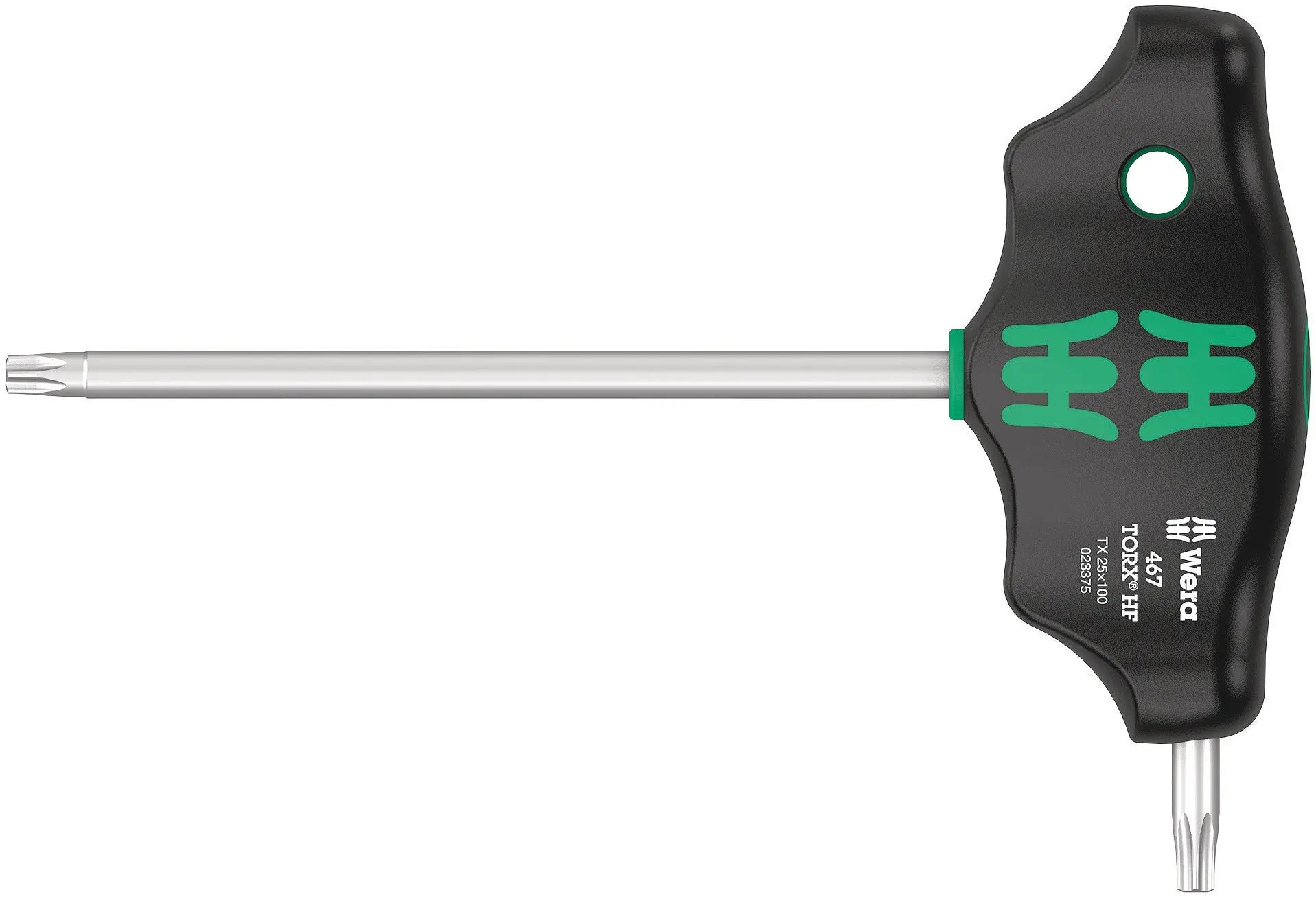 Wera 467 TX HF 25 x 100 mm T-Handle Torx driver with Holding Function 05023375001 Wera