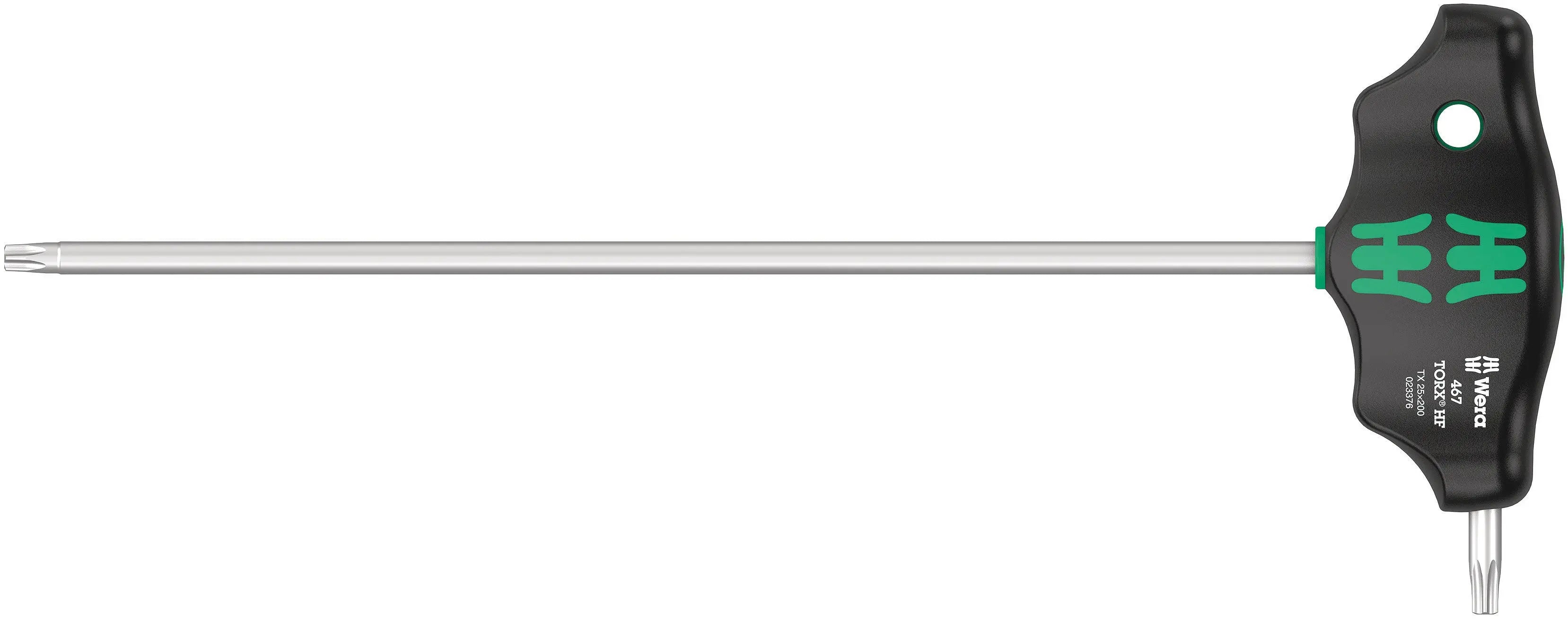 Wera 467 TX HF 25 x 200 mm T-Handle Torx driver with Holding Function 05023376001 Wera