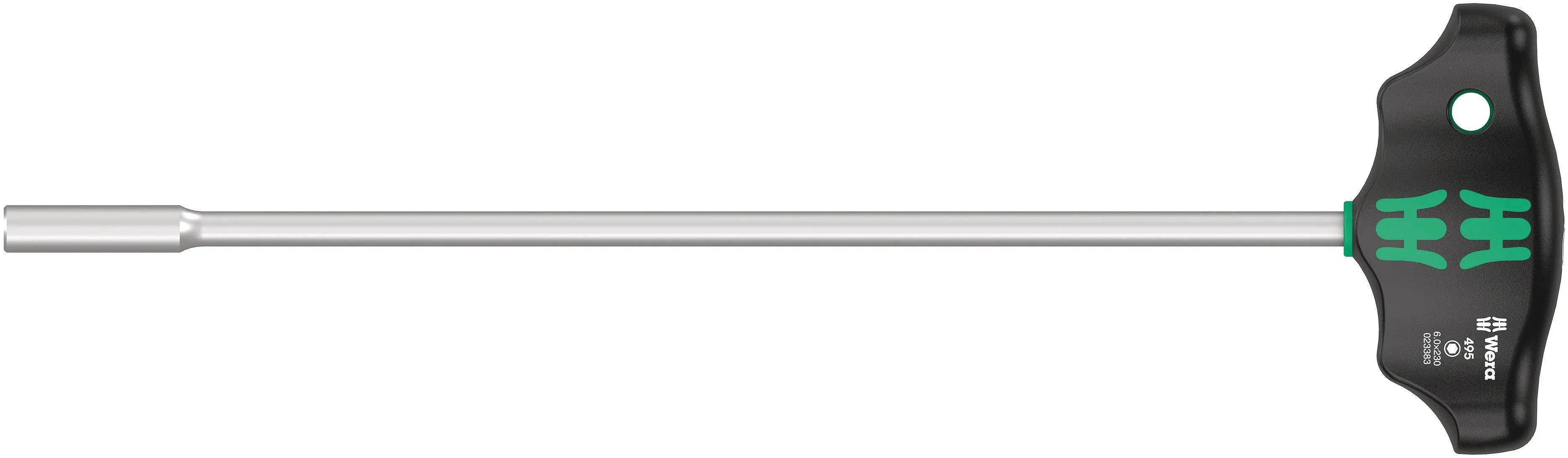 Wera 495 6 x 230 mm T-Handle Nutspinner 05023383001 Wera