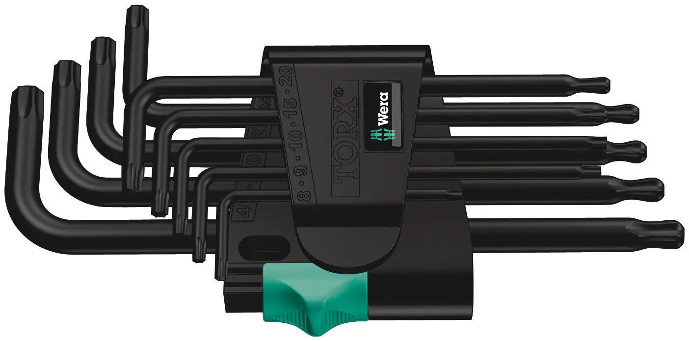 Wera 967 PKL/9 LONG ARM BALLPOINT-TORX KEY SET 05024242001 Wera