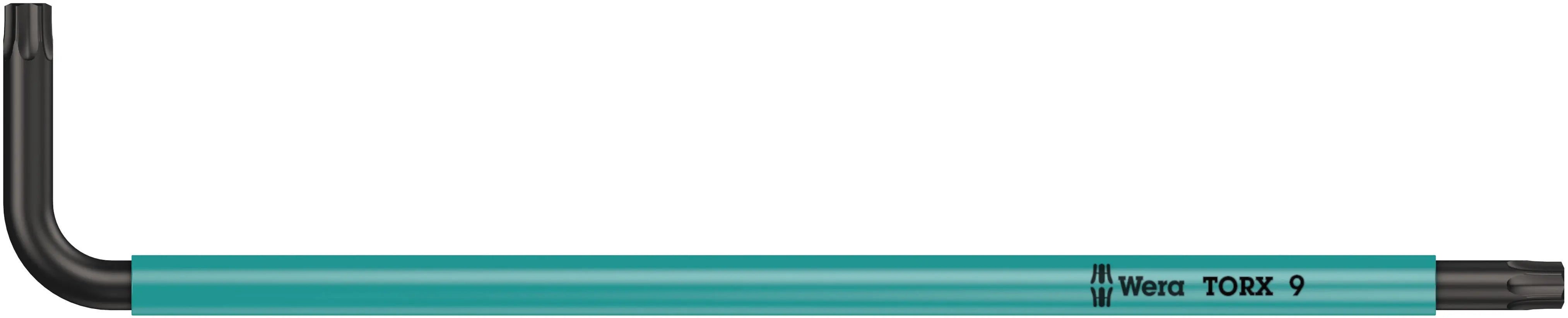 Wera 967 SPKL TX 9 GREEN LONG ARM TORX KEY 05024351001 Wera
