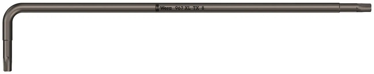 Wera 967 XL HF TX 8 Long arm TORX key with holding function 05024451001 Wera