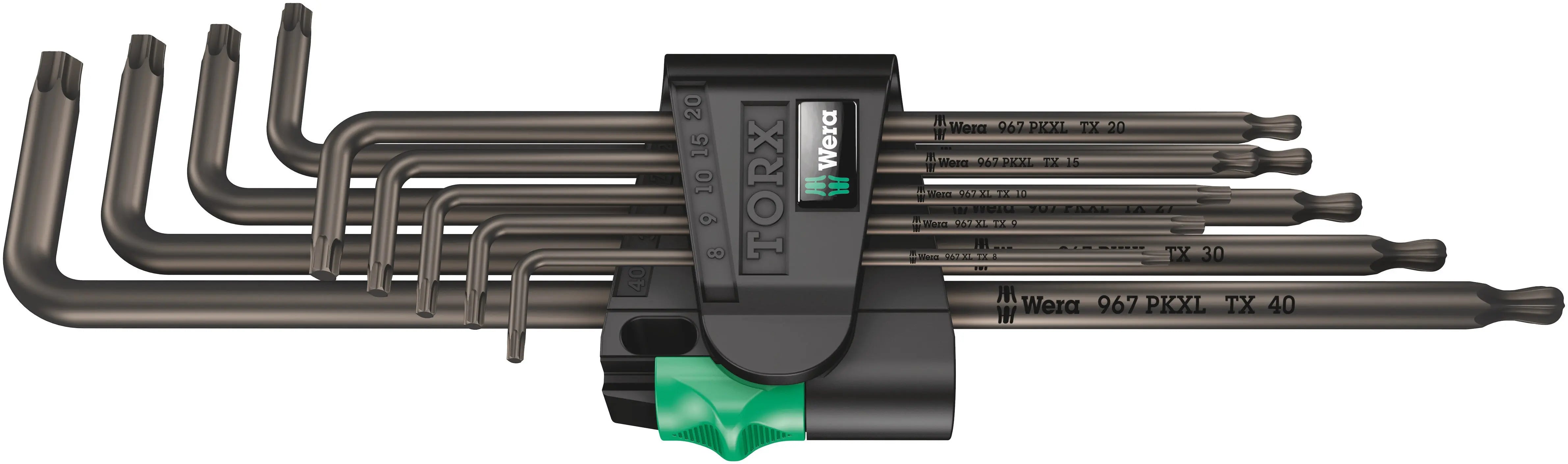 Wera 967/9 TX XL 1 L-key set 05024460001 Wera