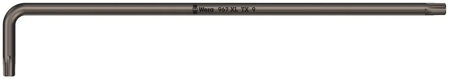 Wera 967 XL TX 9 Long arm TORX key 05024462001 Wera