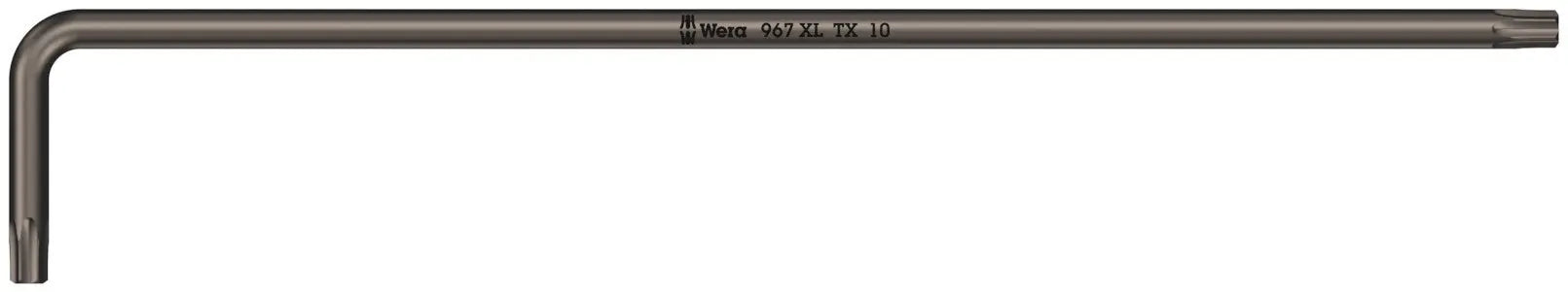 Wera 967 XL TX 10 Long arm TORX key 05024463001 Wera