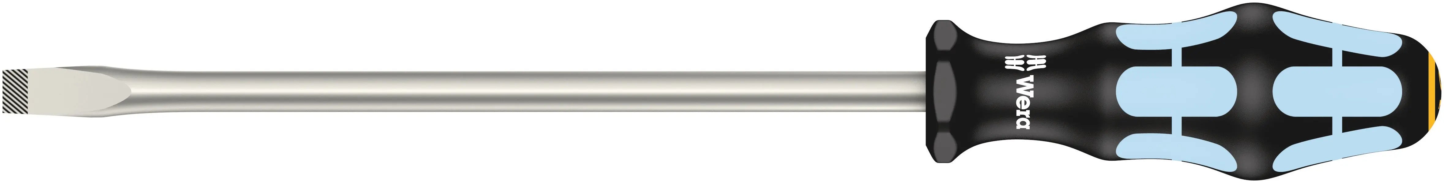 Wera 3334 1.6 X 10 X 200 MM S/DRIVER FOR SLOTTED SCREWS 05032007001 Wera