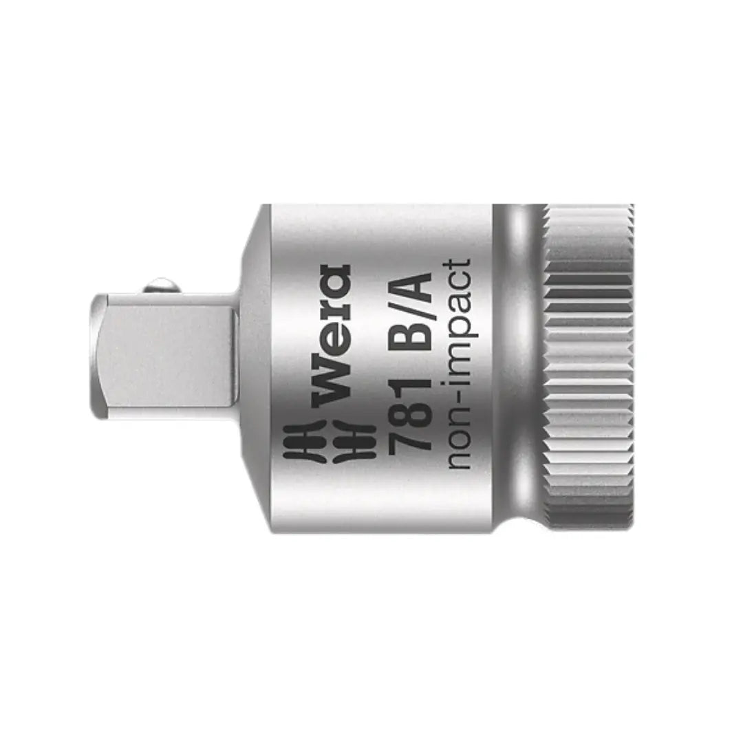 WERA 781 B/C 3/8" Verbindungsteil Adaptor, 3/8" to 1/2", 05042673001 Wera