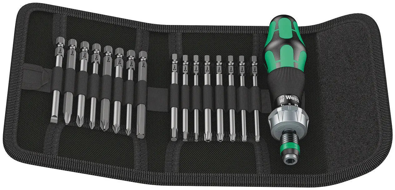 Wera KRAFTFORM KOMPAKT 60 RA BITS ASSORTMENT 05051040001 Wera