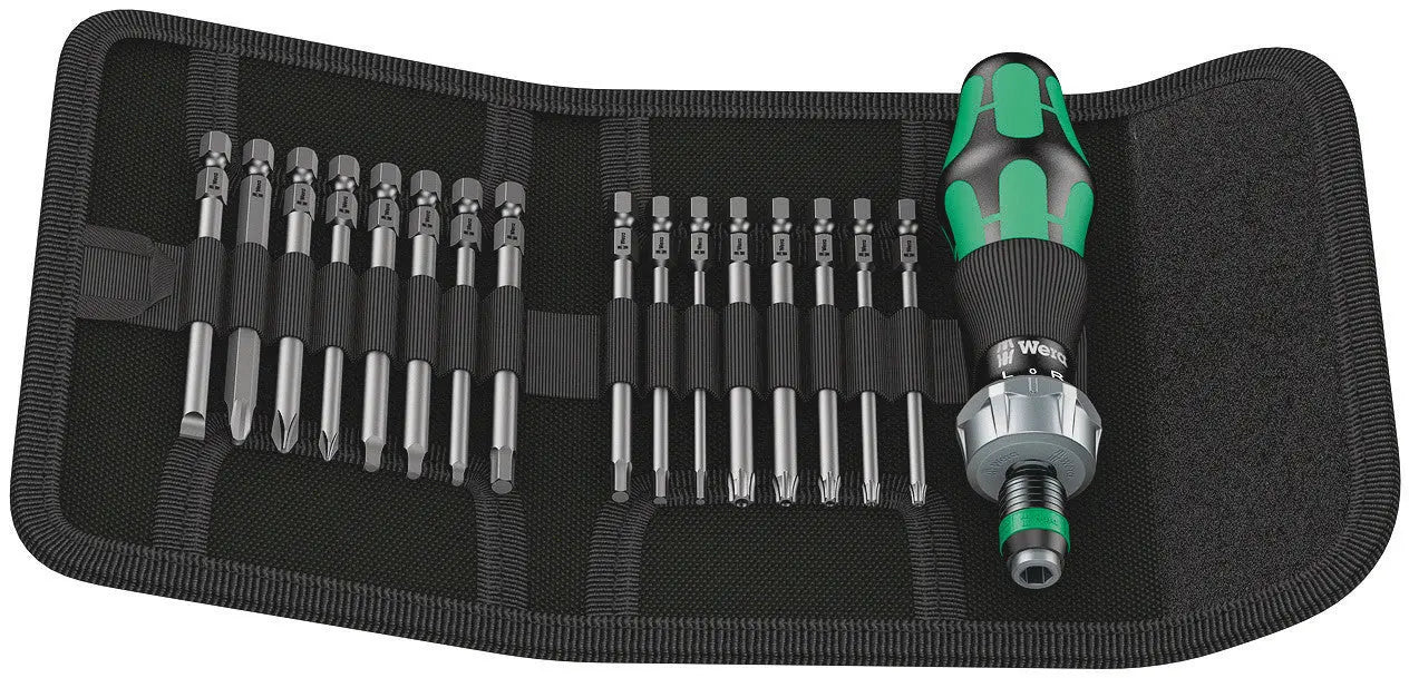 Wera KRAFTFORM KOMPAKT 60 RA IMPERIAL BITS ASSORTMENT 05051041001 Wera