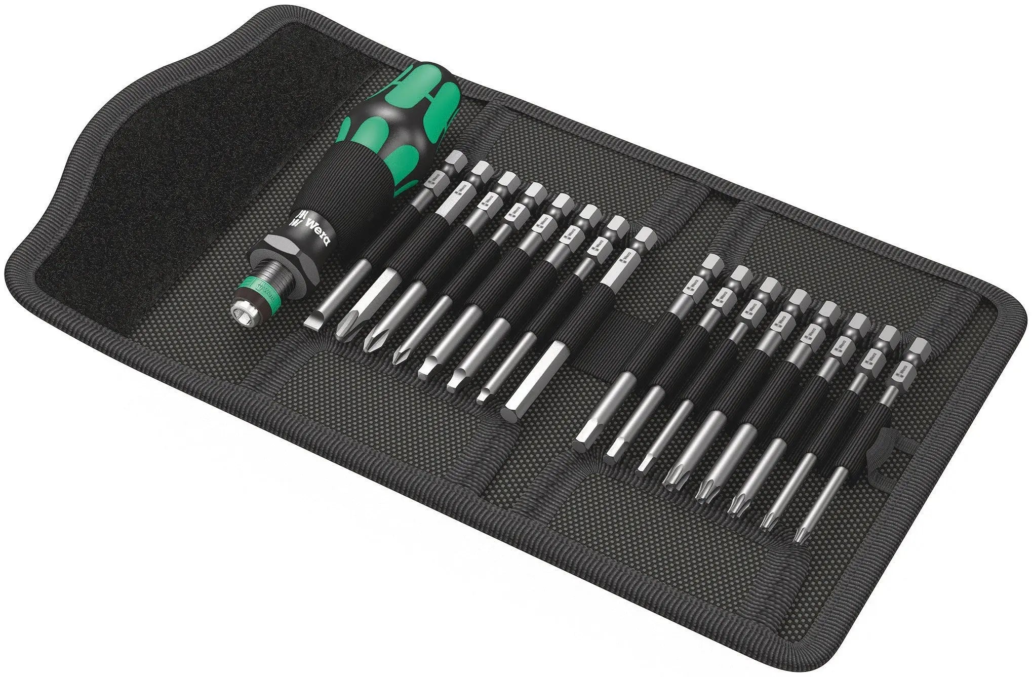 Wera KRAFTFORM KOMPAKT 60 IMPERIAL BITS ASSORTMENT 05051042001 Wera