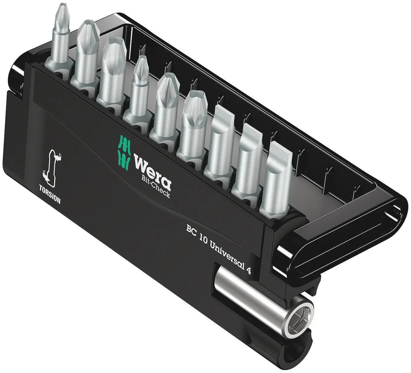 Wera BIT-CHECK 10 UNIVERSAL 4 BITS ASSORTMENT 05056159001 Wera