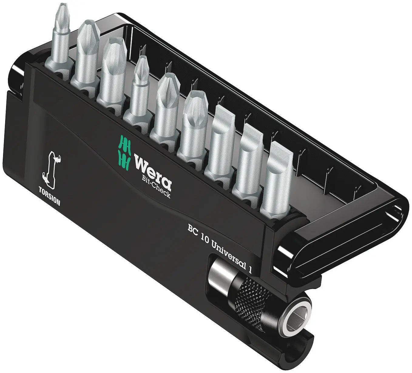 Wera BIT-CHECK 10 UNIVERSAL 1 BITS ASSORTMENT 05056161001 Wera