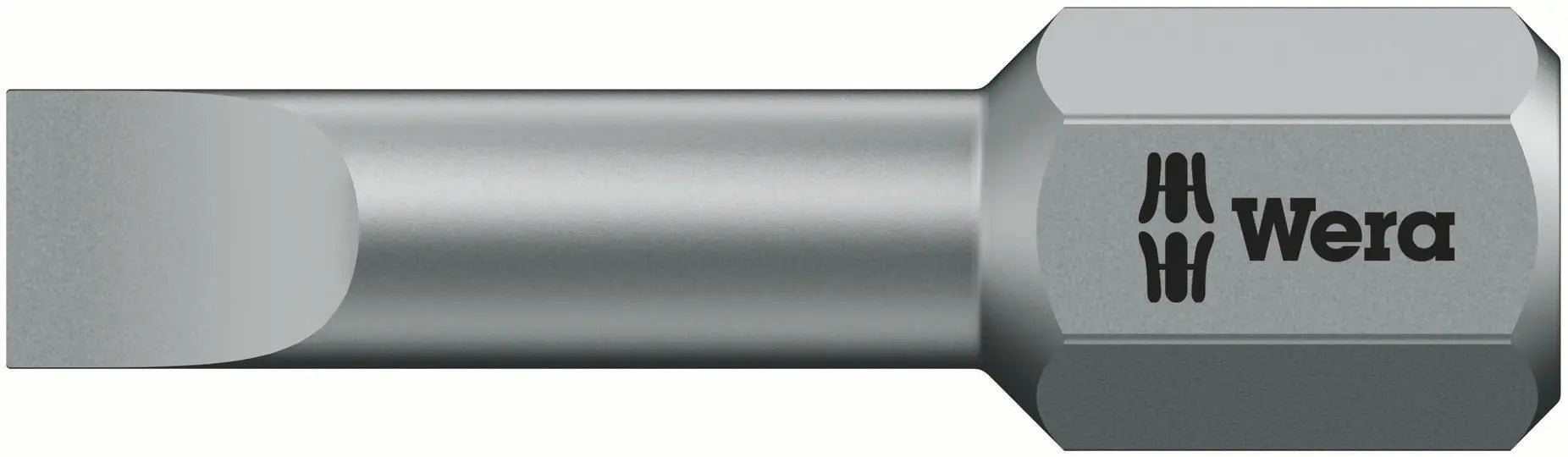 Wera 800/1 TZ 0.5 X 4.0 X 25 MM SLOTTED BITS, TORSION ZONE 05056203001 Wera