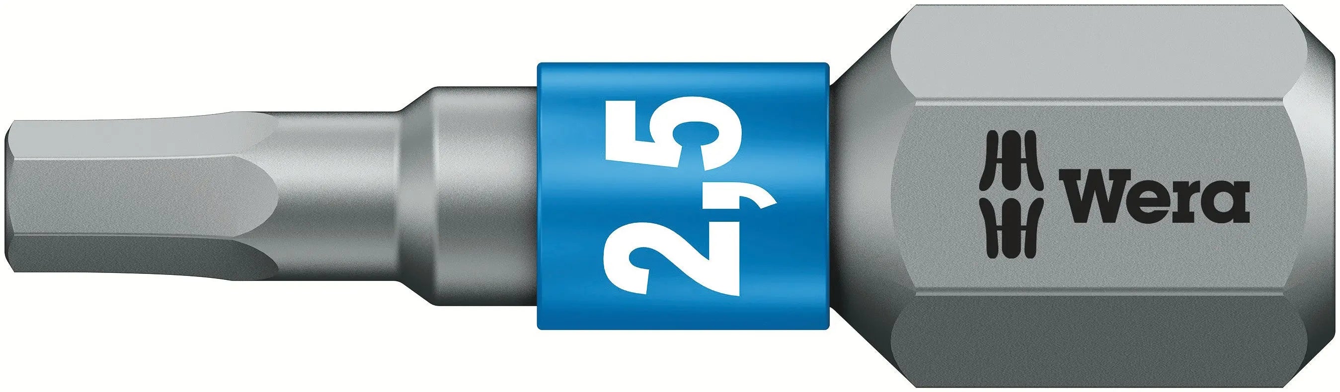 Wera 840/1 BTZ HEX-PLUS SW 2.5 X 25 MM BITS FOR HEX SOCKET SCREWS 05056682001 Wera