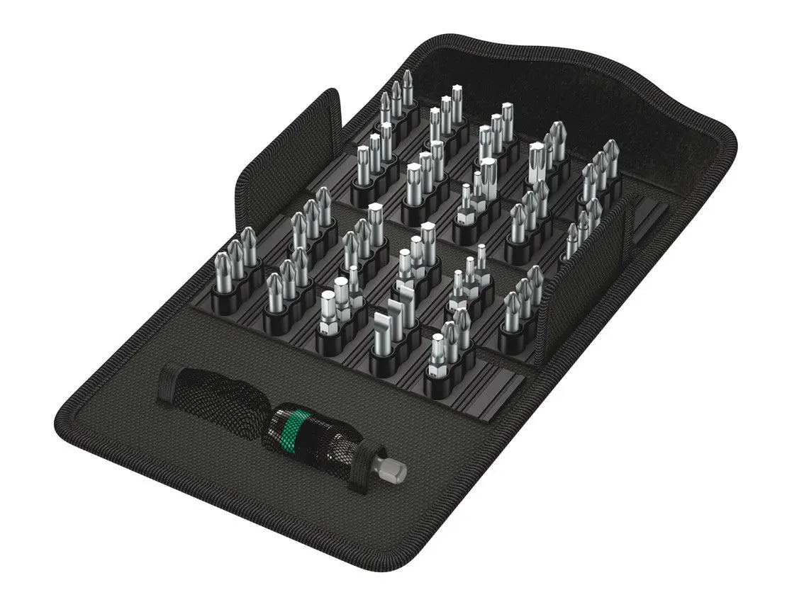 Wera BIT-SAFE 61 UNIVERSAL 1 BITS ASSORTMENT, 60-PCS. 05057122001 Wera