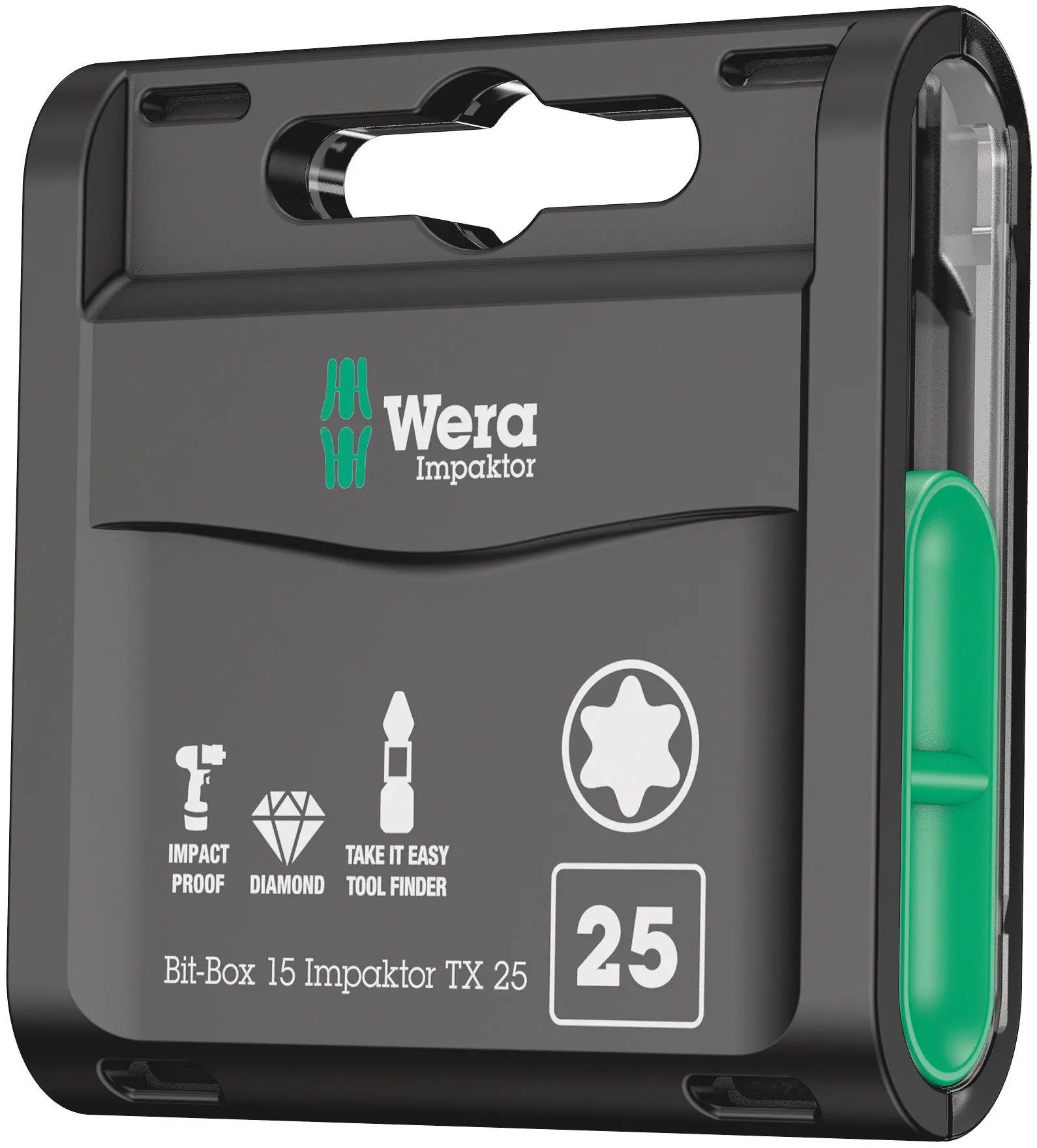 Wera Bit-Box 15 Impaktor TX-867/1 IMP DC 15 x TX 25x25; 05057775001 Wera