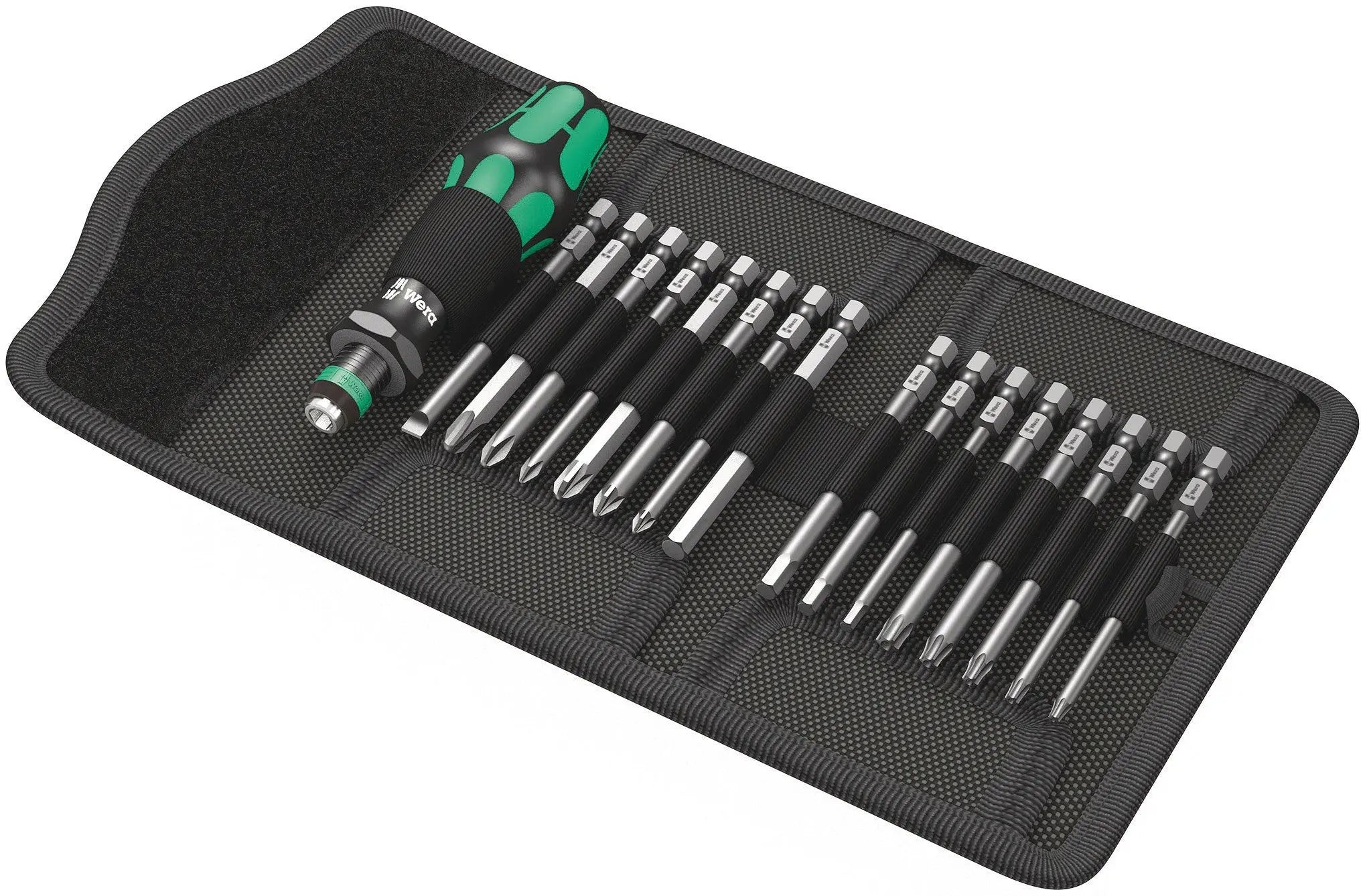 Wera Kraftform Kompakt 60, Screwdriver Interchangeable Blades Set, 17 pieces - WE 05059295001 Wera