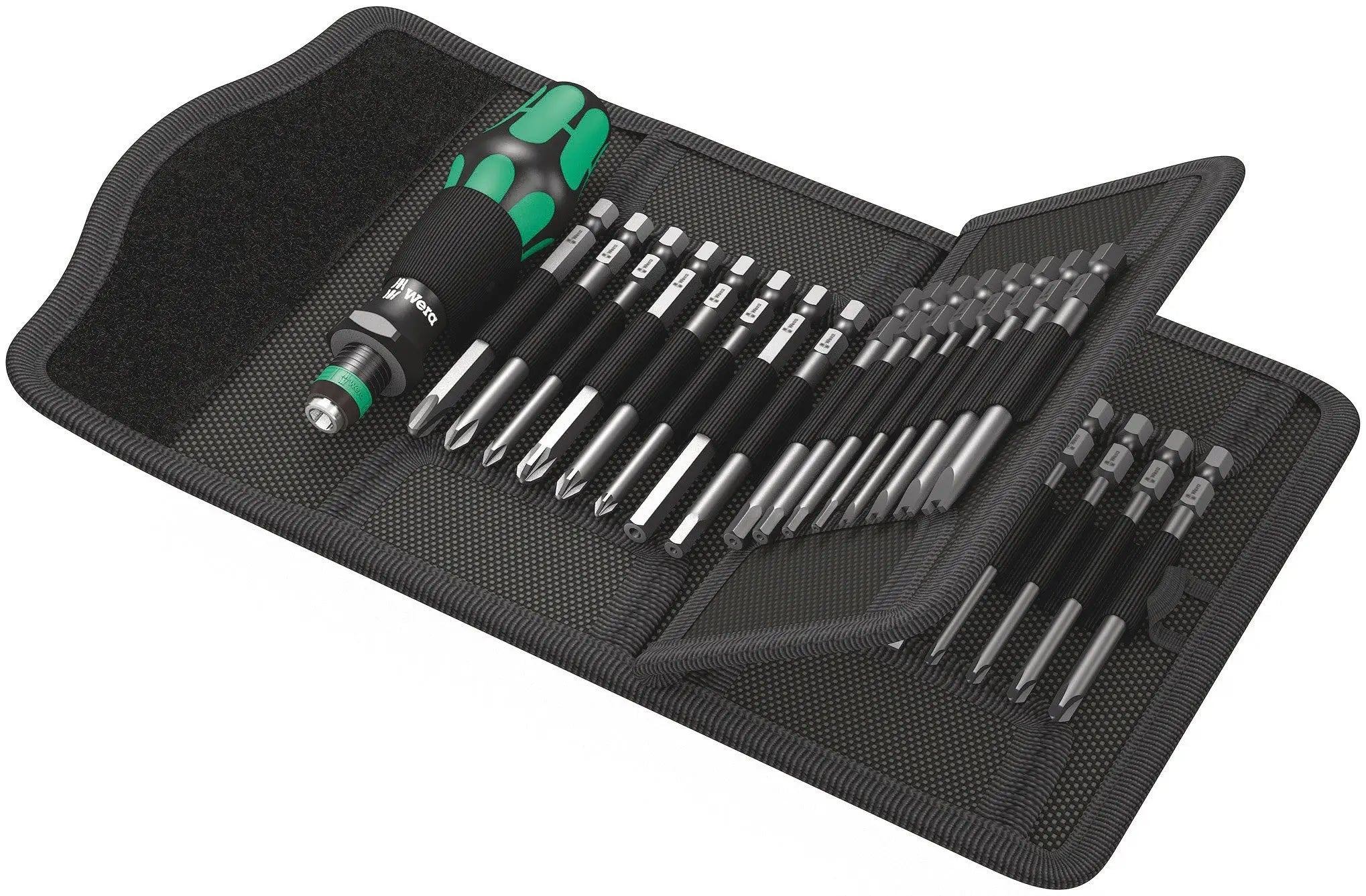 Wera Kraftform Kompakt 62, Screwdriver with Interchangable Blades Set, 33 pieces - WE 05059297001 Wera