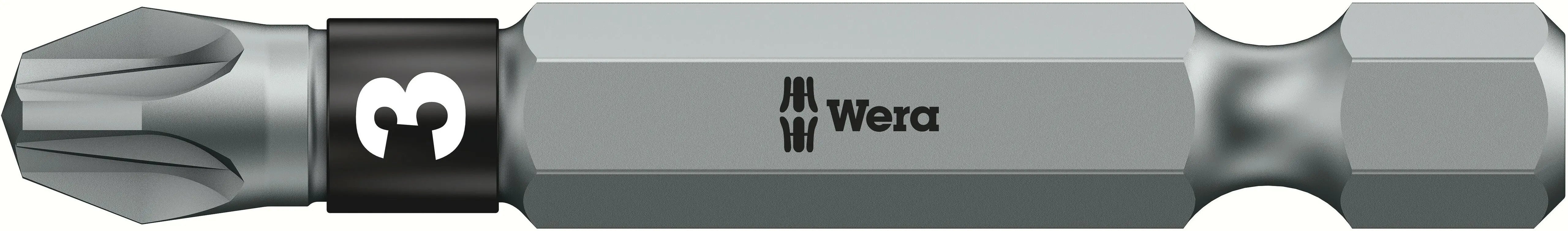 Wera 855/4 BTZ PZ 3 X 50 MM POZIDRIV BITS, BITORSION 05059924001 Wera