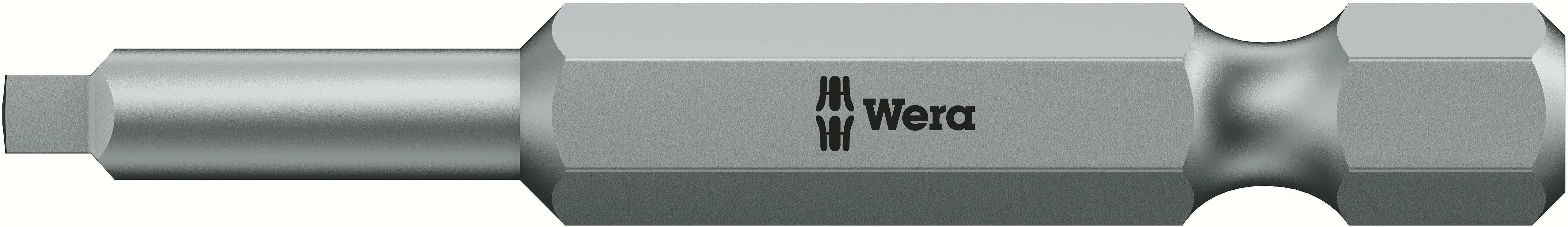 Wera 868/4 BTZ # 1 X 50 MM BITS FOR SQUARE SOCKET HEAD SCREW 05060147001 Wera