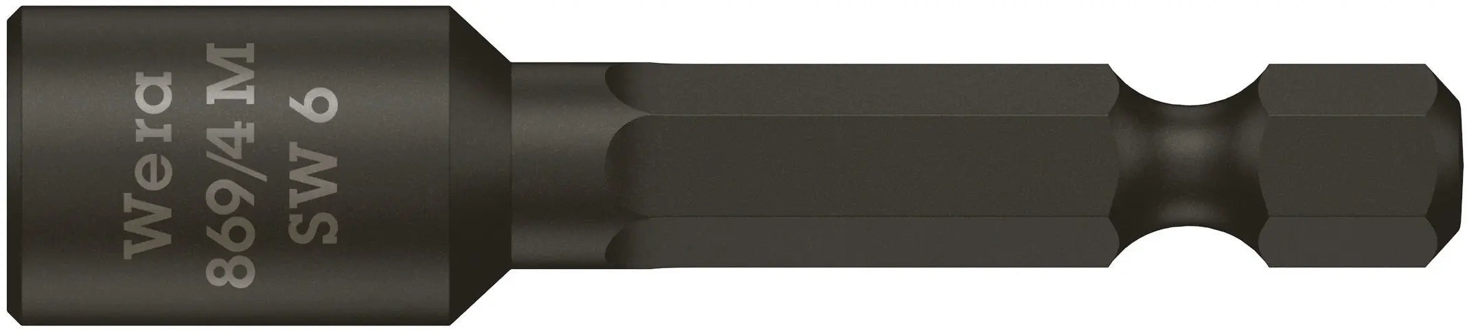 Wera 869/4 M 6.0 X 50 MM NUT SETTERS - MAGNETIC 05060421001 Wera
