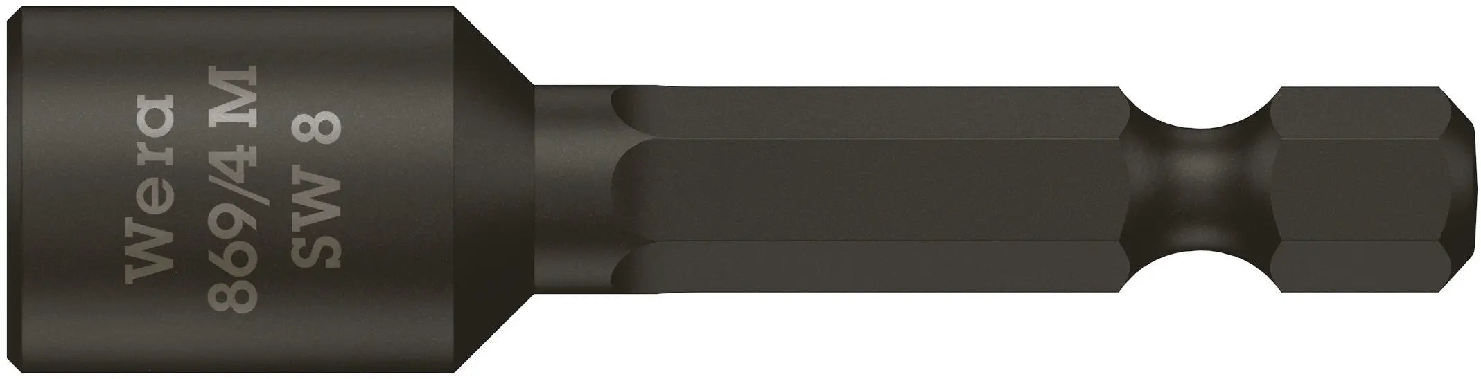 Wera 869/4 M 8.0 X 50 MM NUT SETTERS - MAGNETIC 05060423001 Wera