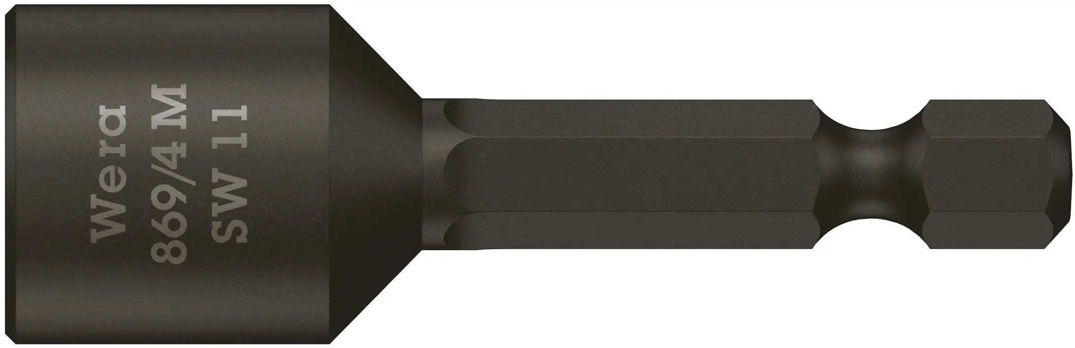 Wera 869/4 M 11.0 X 50 MM NUT SETTERS - MAGNETIC 05060426001 Wera