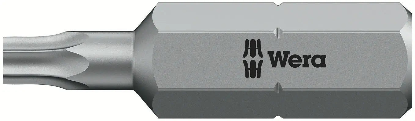 Wera 867/1 BO TX 9 X 25 MM TORX BITS, TAMPER RESISTANT 05066499001 Wera