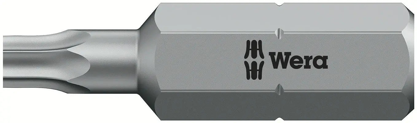 Wera 867/1 Z BO TX 15 X 25 MM TORX BITS, TAMPER RESISTANT 05066505001 Wera