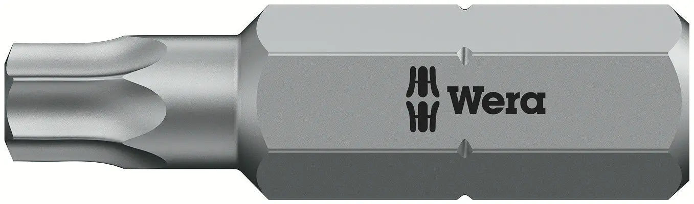 Wera 867/1 Z BO TX 25 X 25 MM TORX BITS, TAMPER RESISTANT 05066515001 Wera