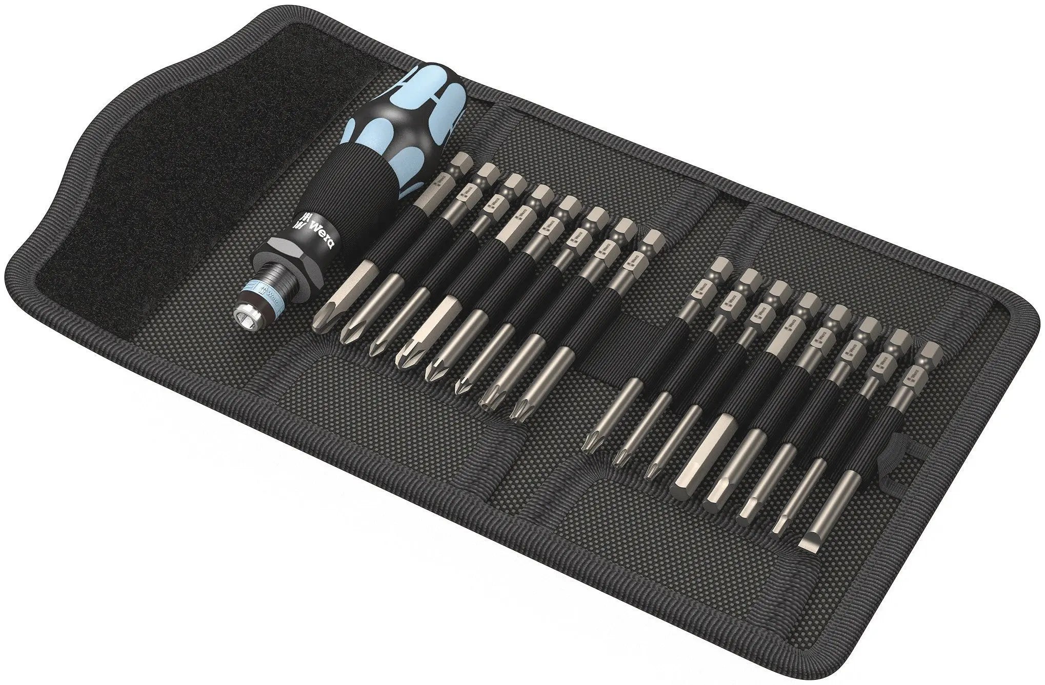 Wera KRAFTFORM KOMPAKT 60 STAINLESS BITS ASSORTMENT 05071116001 Wera