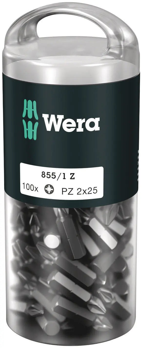 Wera 855/1 Z PZ 2 X 25 MM DIY-BOX POZIDRIV-BITS 05072444001 Wera