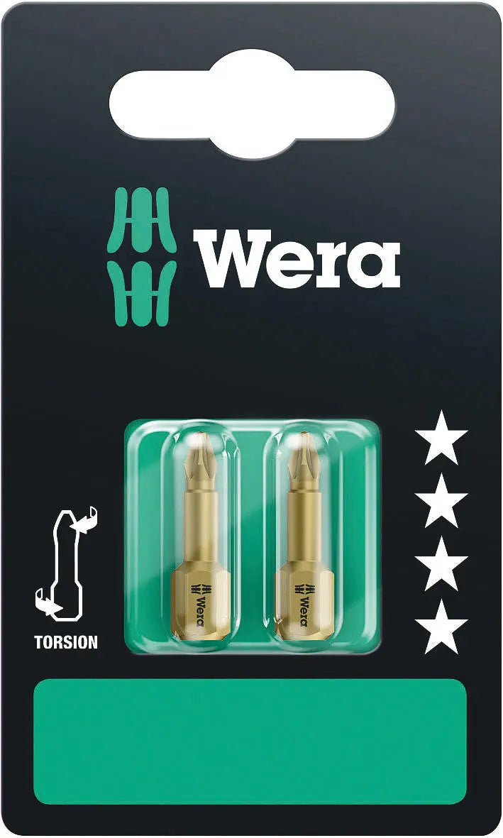 Wera 855/1 TH PZ 1 X 25 MM SB BITS ASSORTMENT 05073370001 Wera