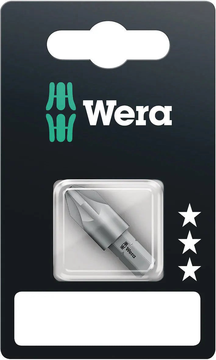 Wera 855/1 Z PZ 4 X 32 MM SB BITS FOR POZIDRIV SCREWS 05073380001 Wera